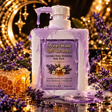Load image into Gallery viewer, Lavender & Honey Glow Body Wash